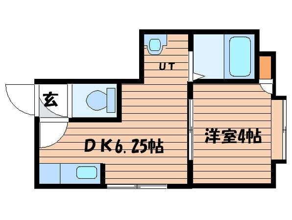 クレインズＮ１８の物件間取画像